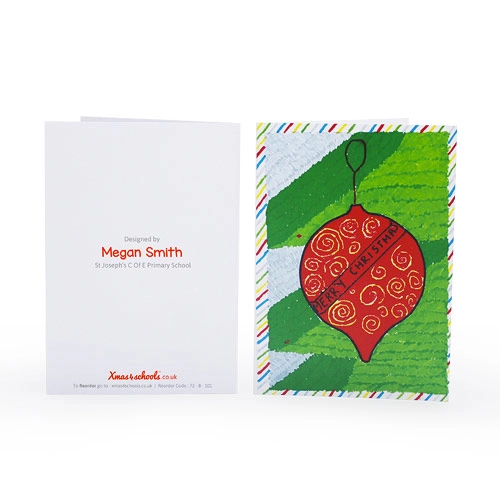 Xmas Card Designed by Pupils