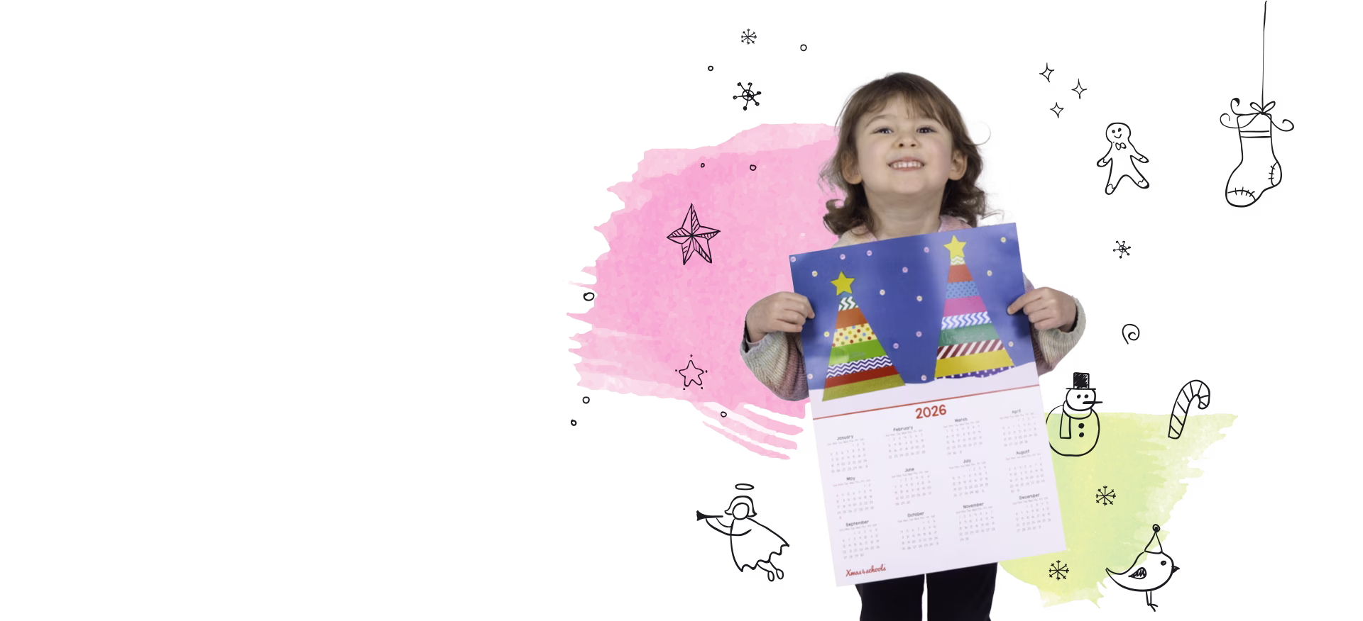 Professionally printed christmas cards for schools!